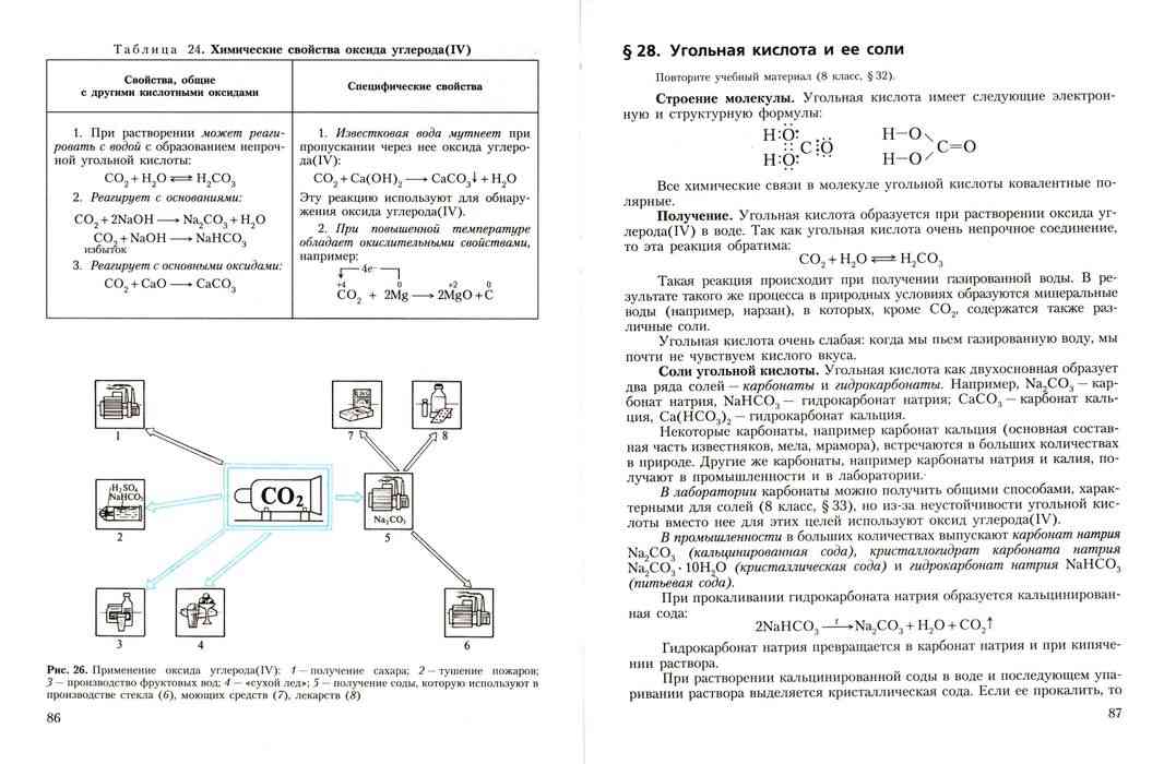 Учебник Химия 9 класс Рудзитис Фельдман читать онлайн